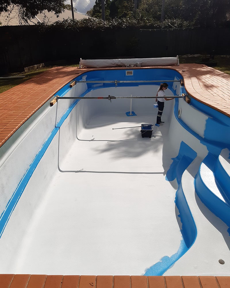 Residential & Resort Pool Painting & Restoration Gold Coast Pool Painting
